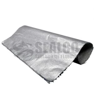 3102 Tela fibra de vidrio aluminizada
